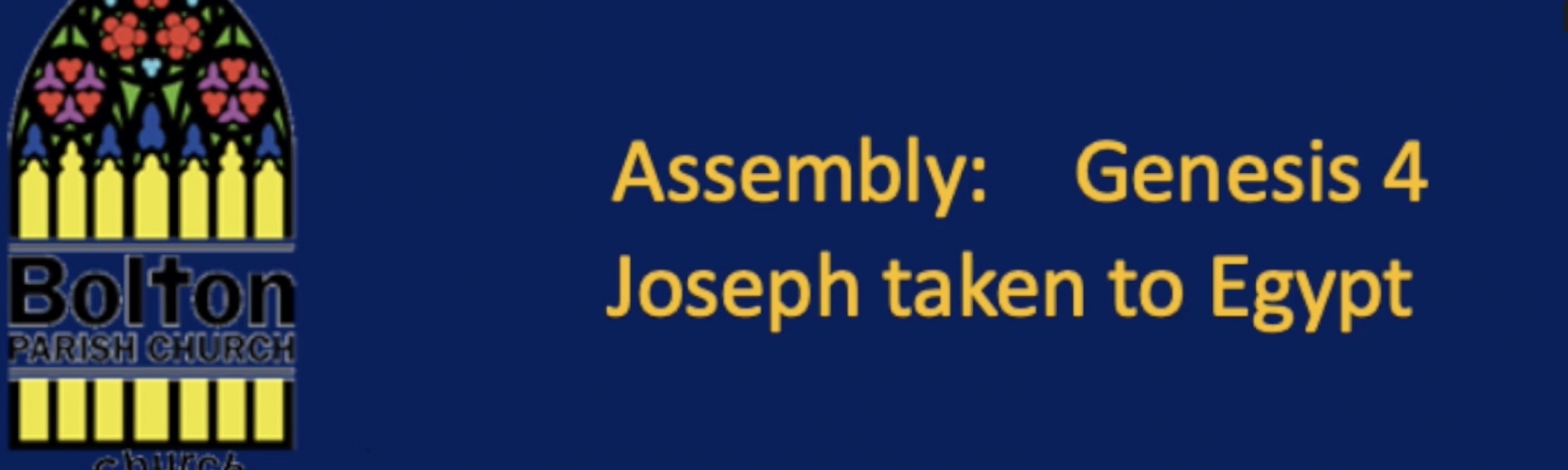 Joseph Taken To Egypt