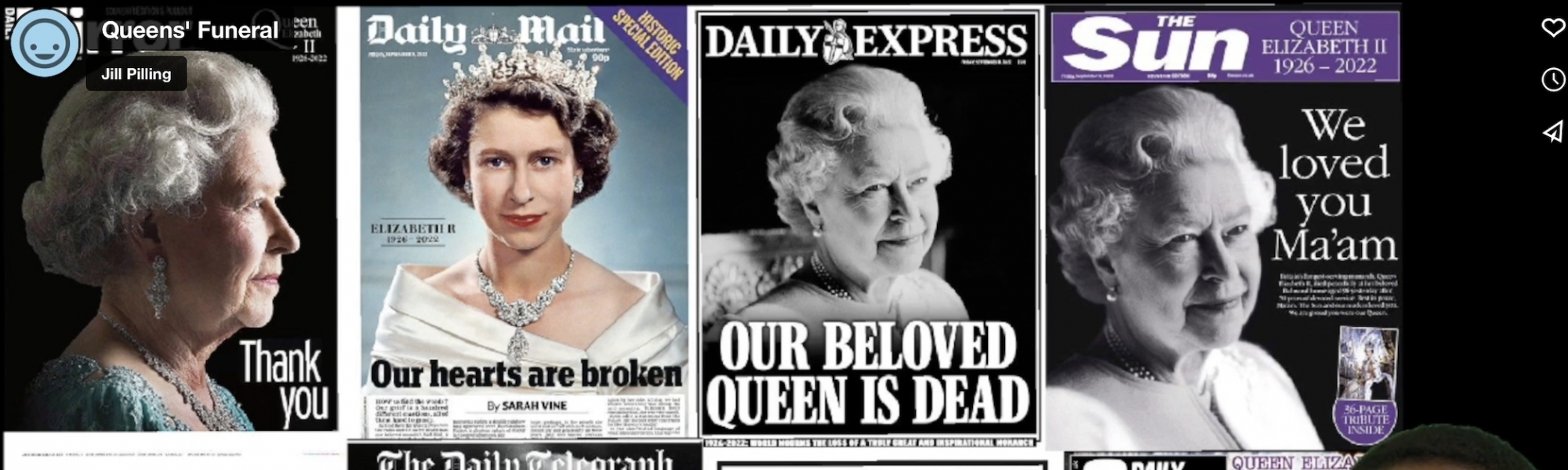 W/C 19/09/22 Queen Elizabeth II Funeral