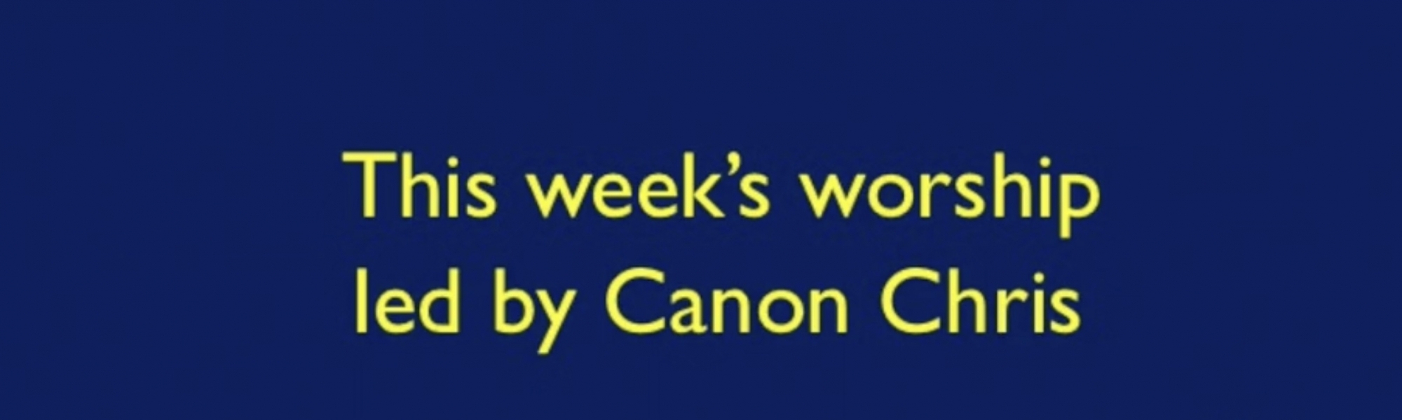 Worship 18/01/21 Gideon