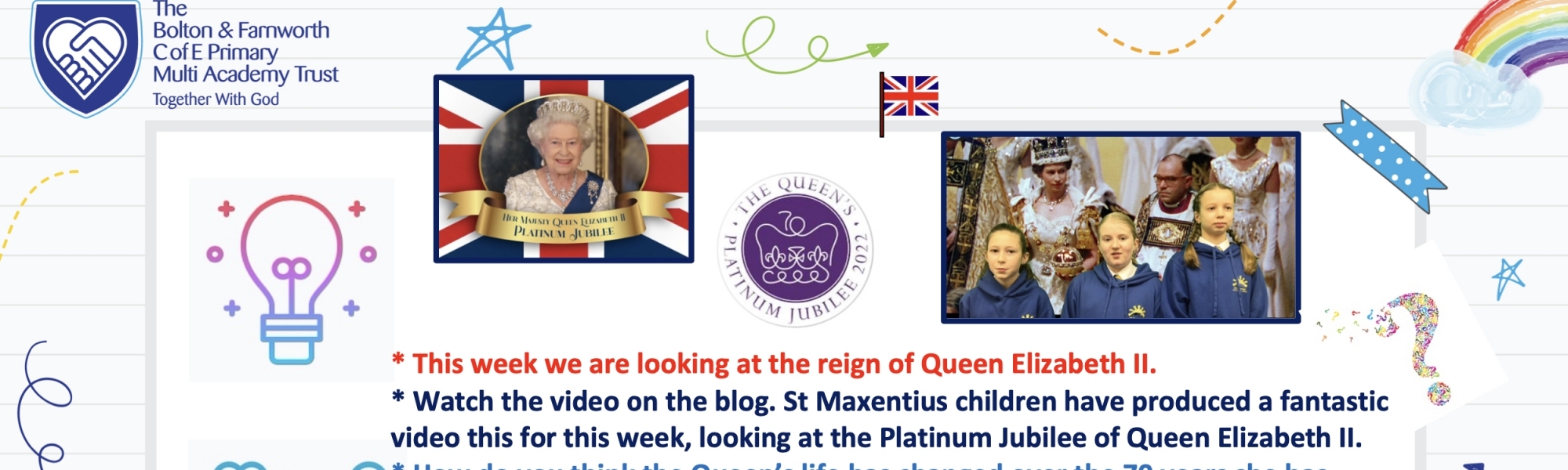 W/C 07/02/22 Queen's Platinum Jubilee