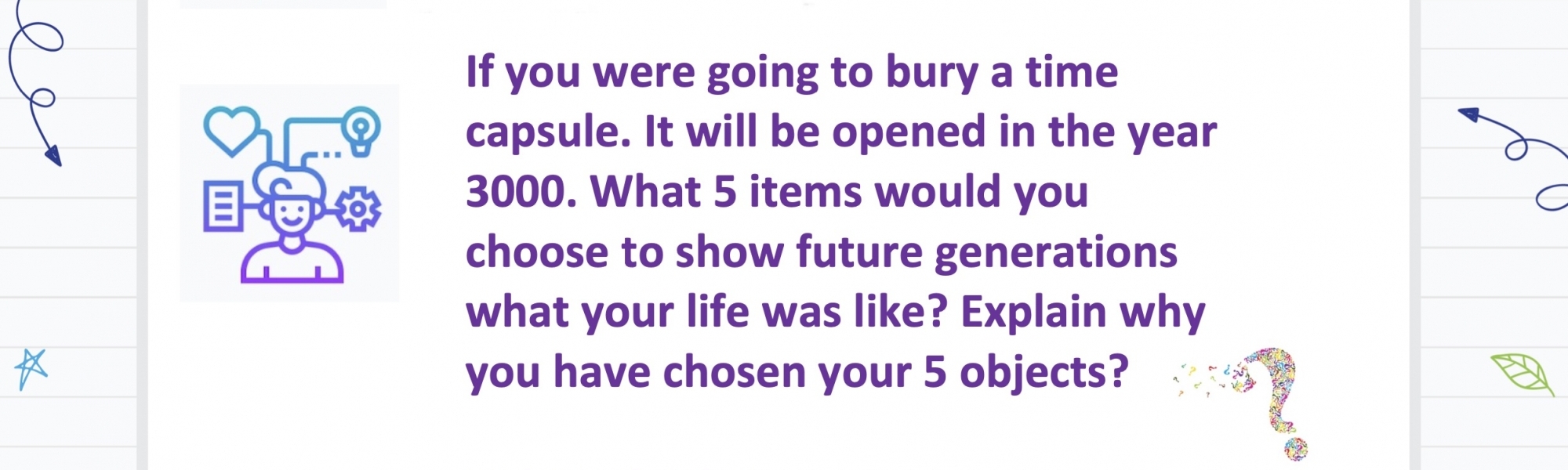 W/C 15/03/21 Time Capsule