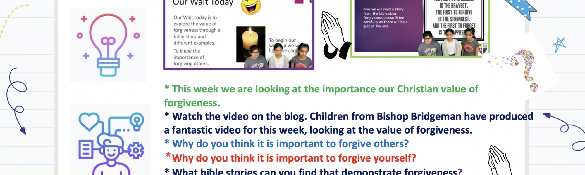 W/C 23/05/22 Forgiveness