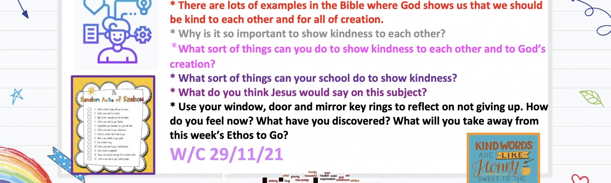 W/C 29/11/21 Random Acts of Kindness