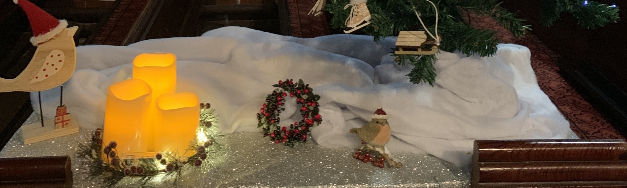 Christmas Tree Festival at St Philip's Church Dec 2018